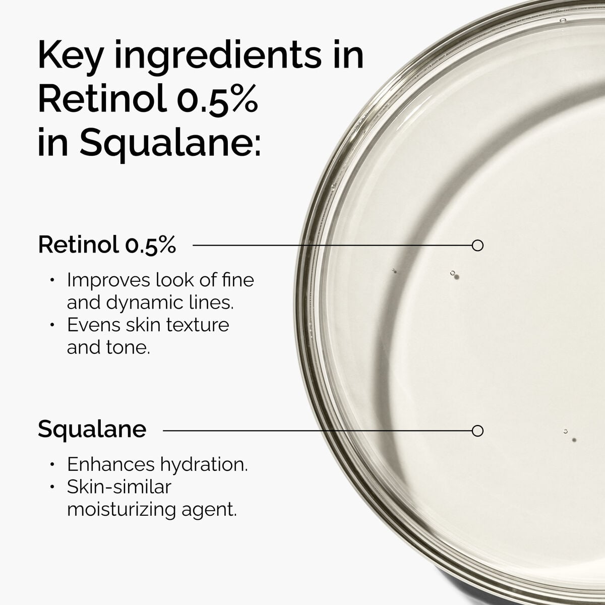 Retinol 0.5% in Squalane - Smooth Support
