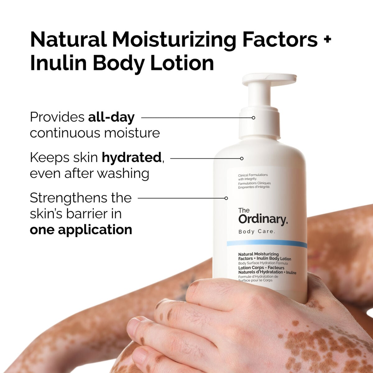 Natural Moisturizing Factors + Inulin Body Lotion - Calm Finish